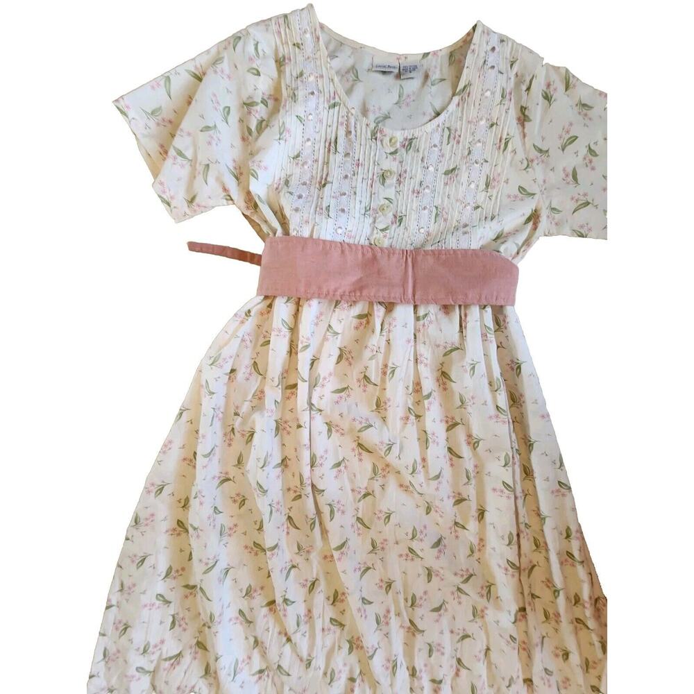 Vintage Laurel Rose Country Dress Sz S